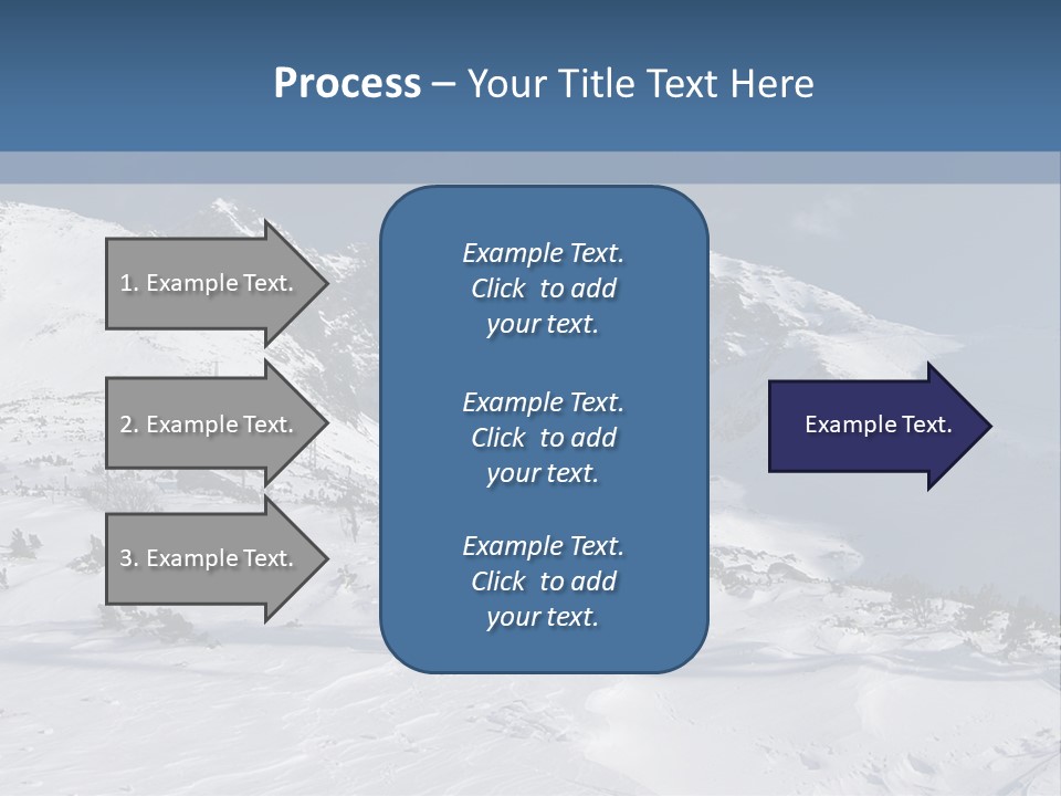 Skalnate Pleso And Lomnicky Stit PowerPoint Template