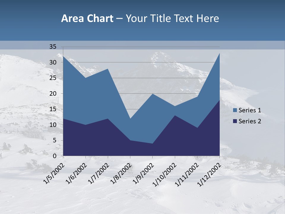 Skalnate Pleso And Lomnicky Stit PowerPoint Template