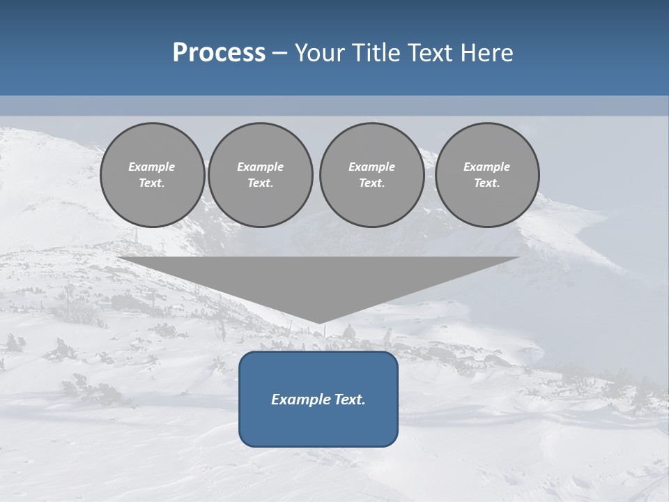 Skalnate Pleso And Lomnicky Stit PowerPoint Template