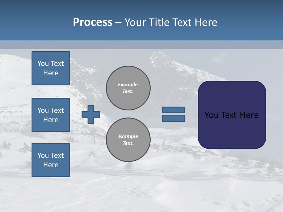 Skalnate Pleso And Lomnicky Stit PowerPoint Template