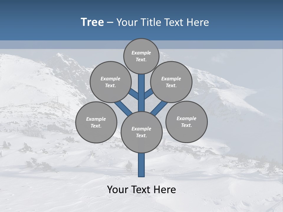 Skalnate Pleso And Lomnicky Stit PowerPoint Template