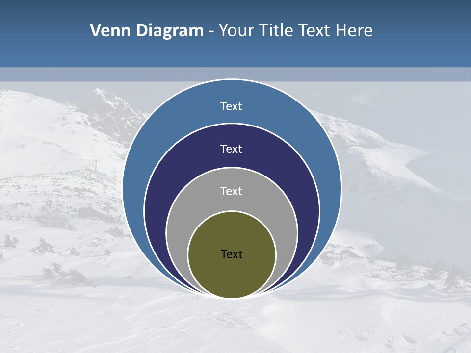 Skalnate Pleso And Lomnicky Stit PowerPoint Template