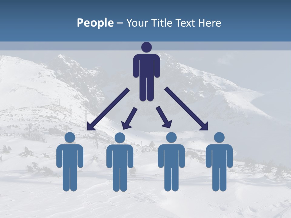 Skalnate Pleso And Lomnicky Stit PowerPoint Template