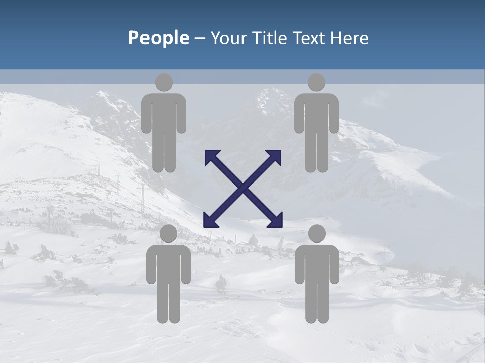 Skalnate Pleso And Lomnicky Stit PowerPoint Template