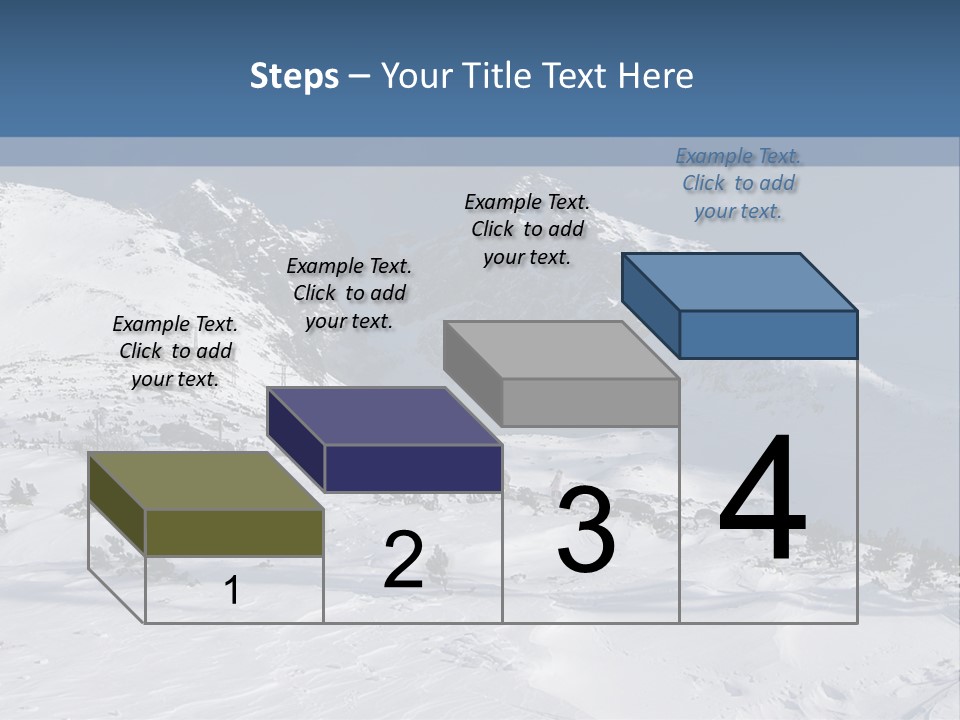 Skalnate Pleso And Lomnicky Stit PowerPoint Template