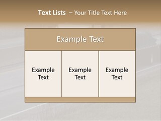 Semi Truck On The High Way With Space For Copy PowerPoint Template