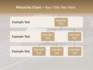 Semi Truck On The High Way With Space For Copy PowerPoint Template