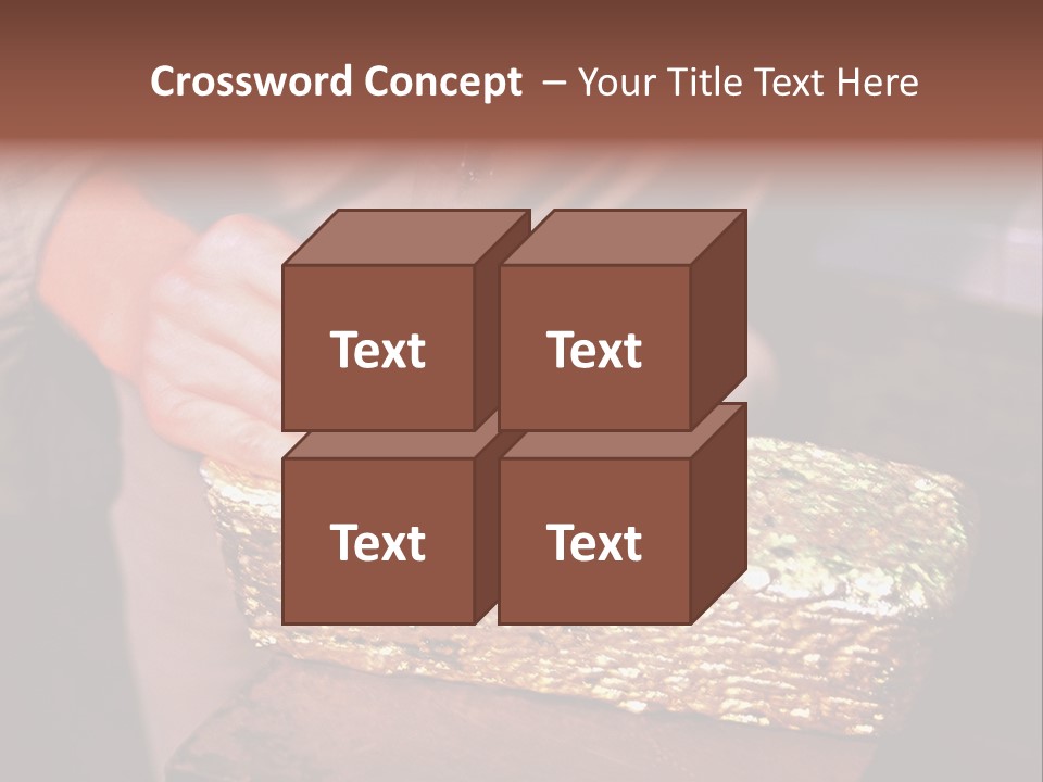 Gold Ingot PowerPoint Template