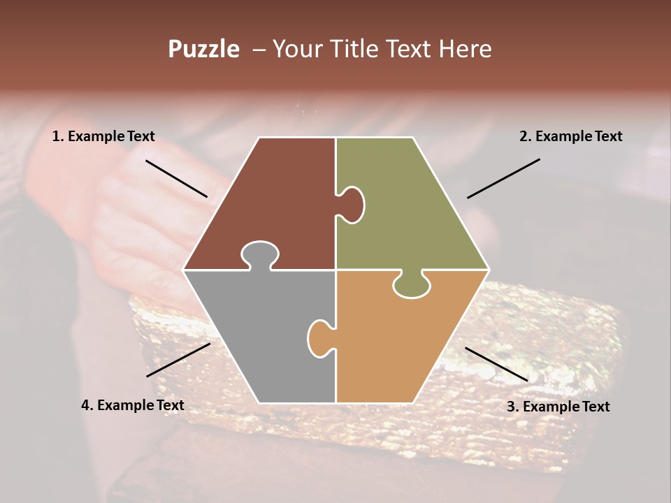 Gold Ingot PowerPoint Template