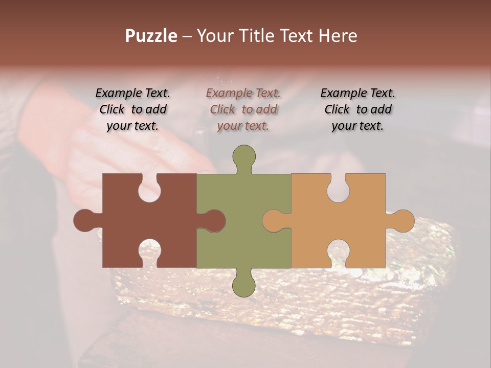 Gold Ingot PowerPoint Template