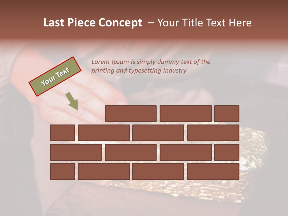 Gold Ingot PowerPoint Template