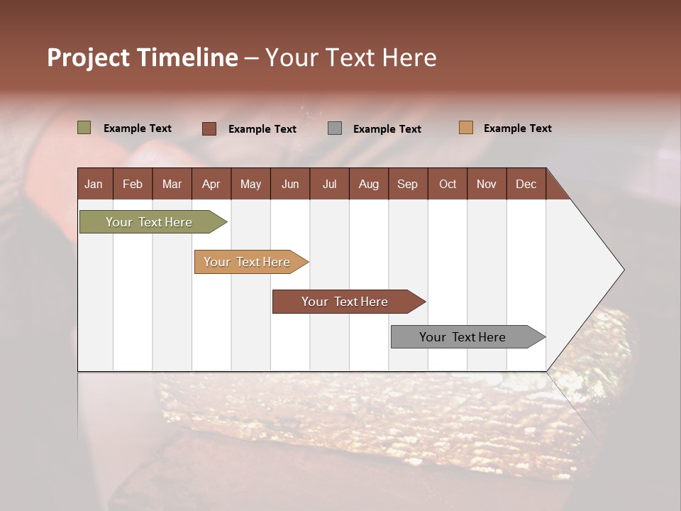 Gold Ingot PowerPoint Template