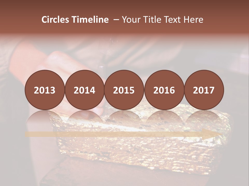 Gold Ingot PowerPoint Template