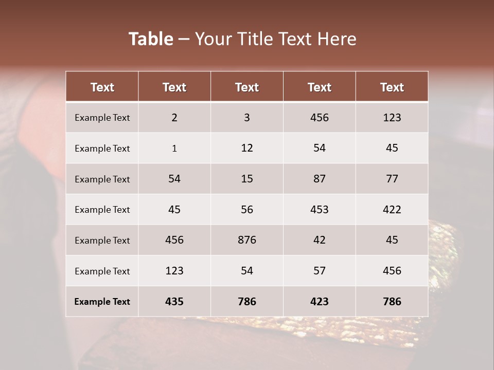 Gold Ingot PowerPoint Template