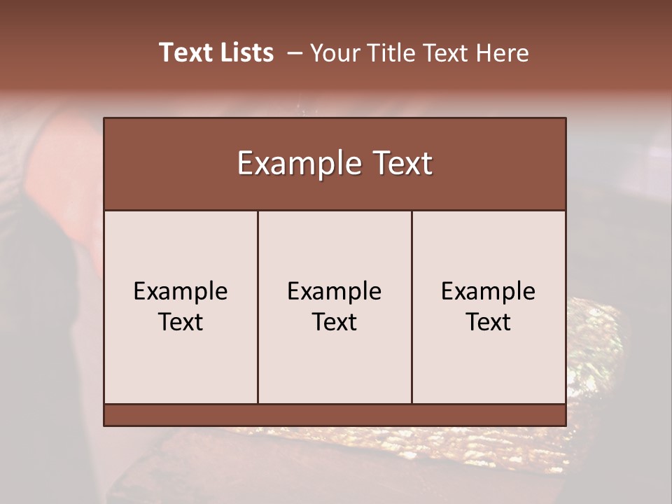 Gold Ingot PowerPoint Template