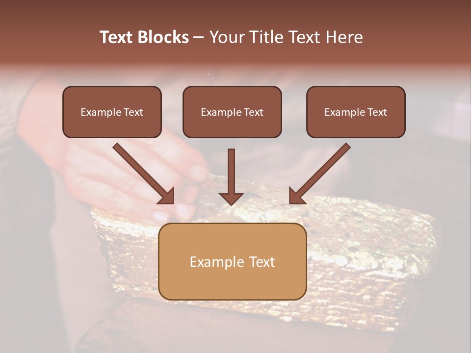Gold Ingot PowerPoint Template