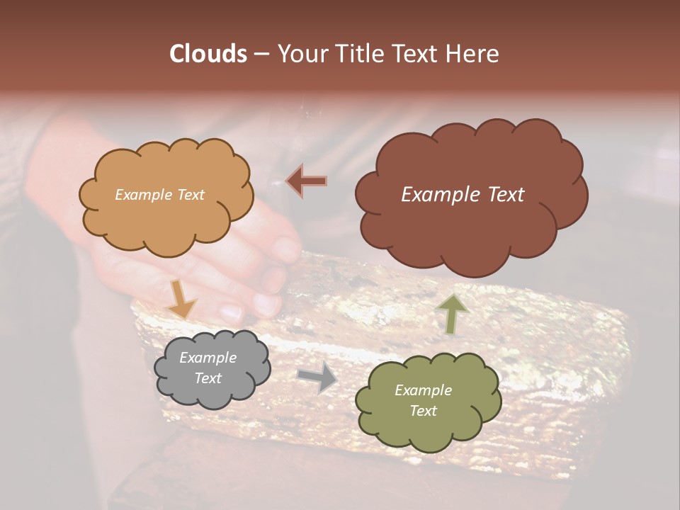 Gold Ingot PowerPoint Template