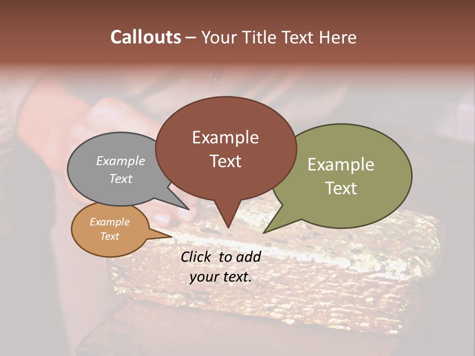 Gold Ingot PowerPoint Template