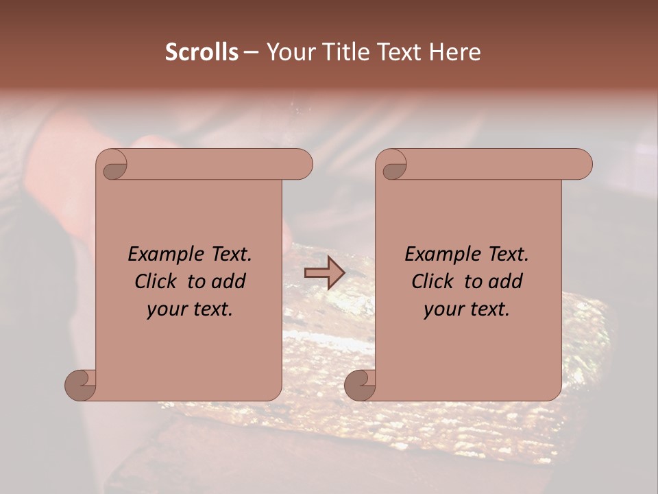 Gold Ingot PowerPoint Template