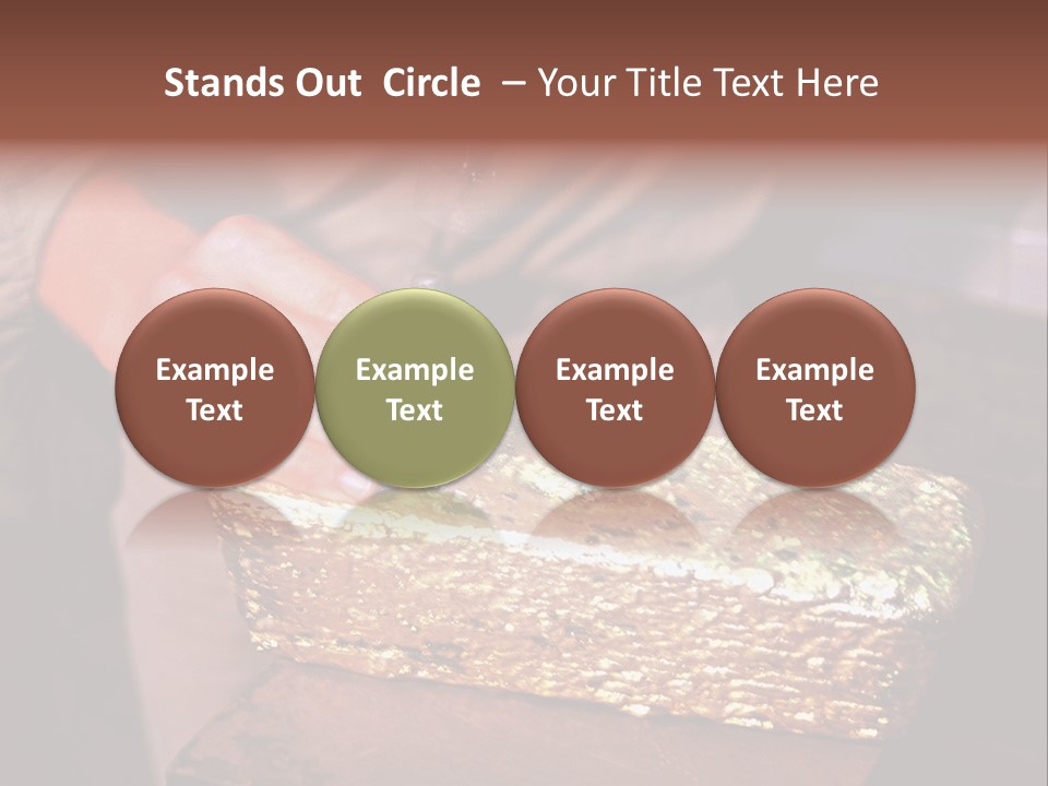 Gold Ingot PowerPoint Template