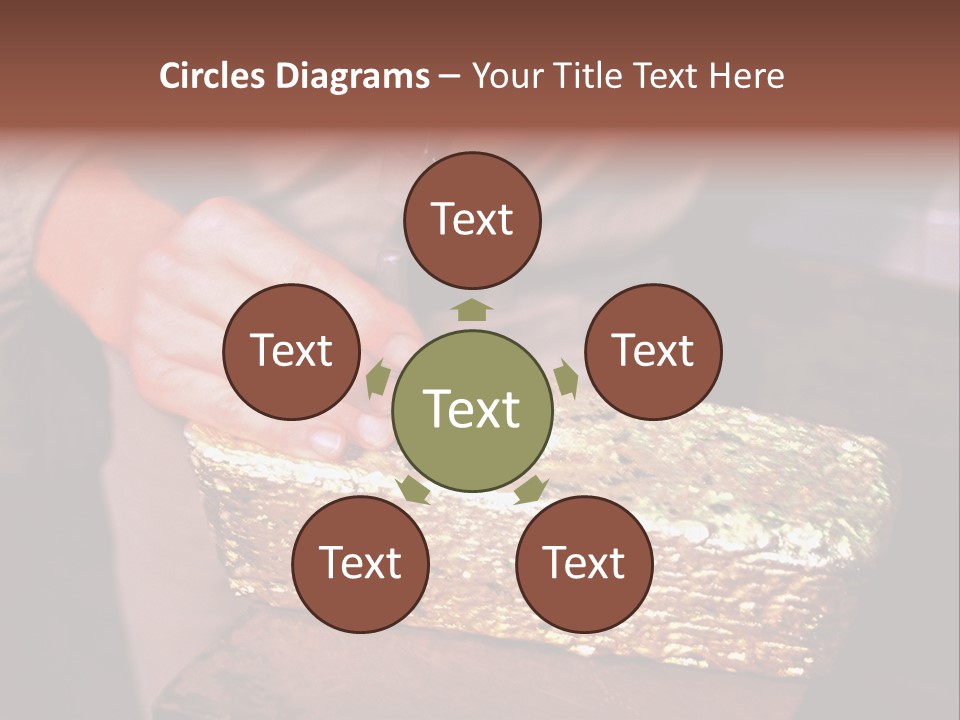 Gold Ingot PowerPoint Template