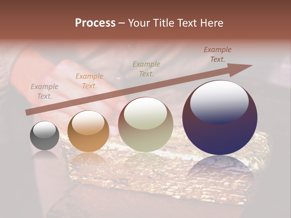 Gold Ingot PowerPoint Template