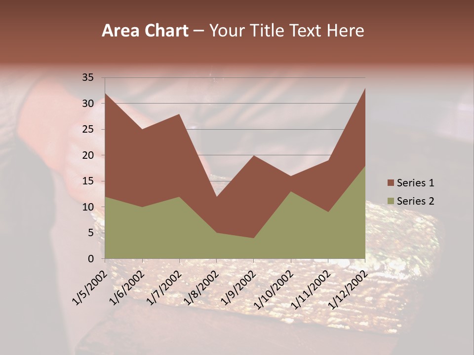 Gold Ingot PowerPoint Template