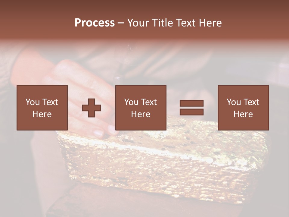 Gold Ingot PowerPoint Template