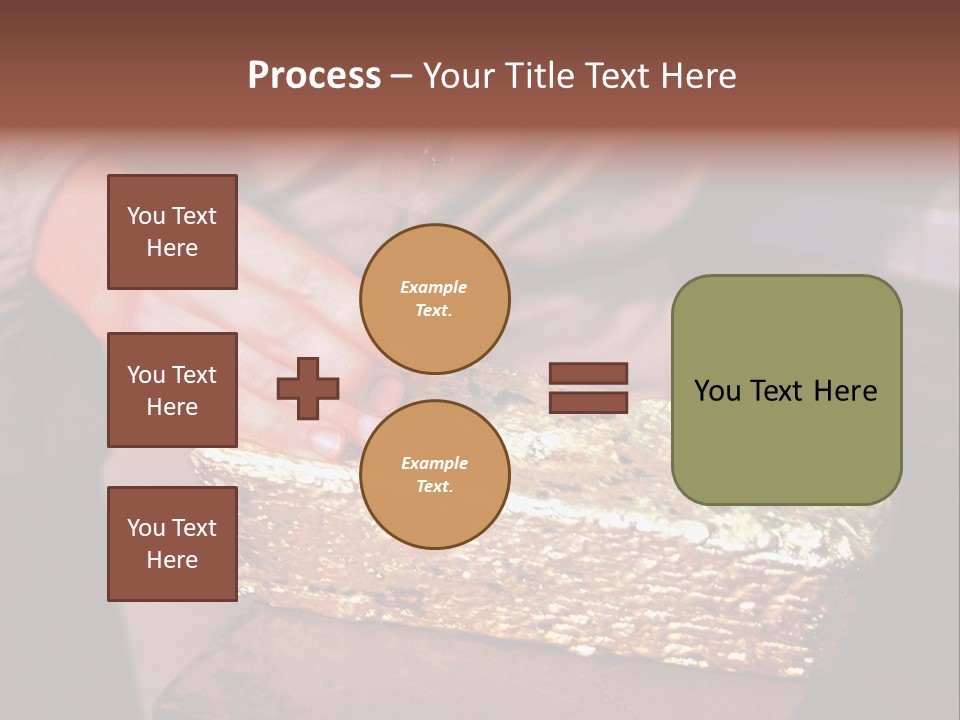 Gold Ingot PowerPoint Template