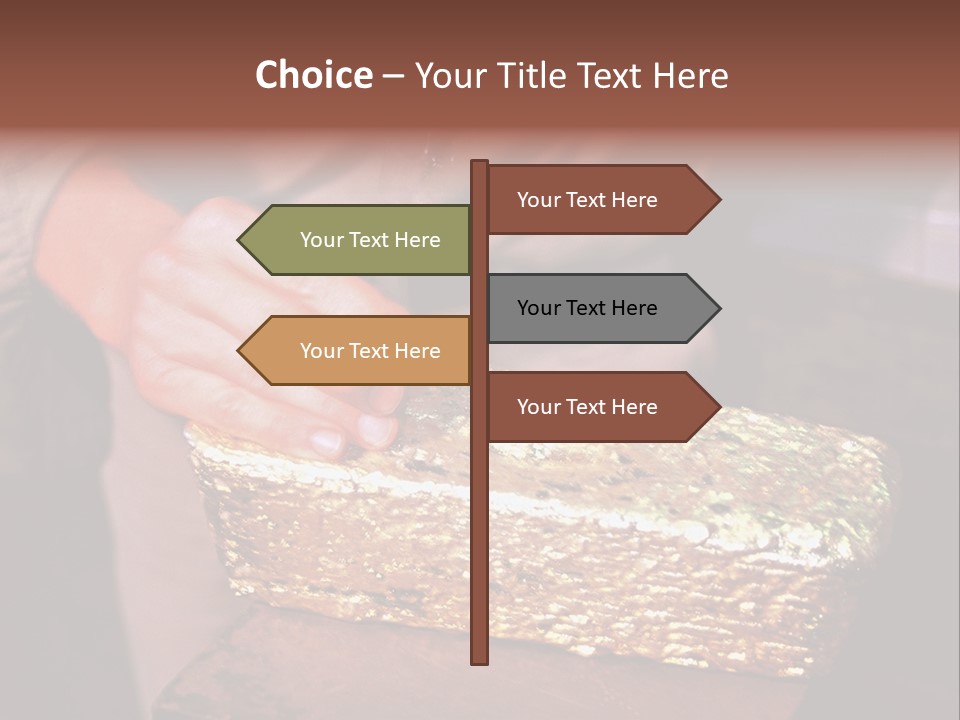 Gold Ingot PowerPoint Template