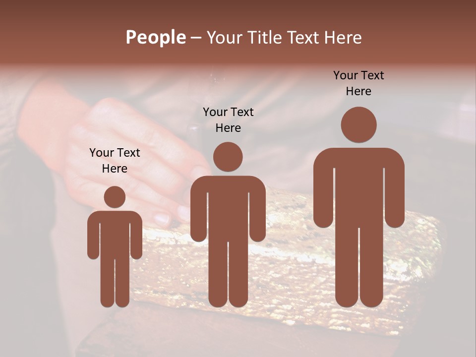 Gold Ingot PowerPoint Template