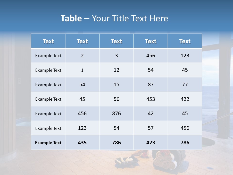 Flying Girl With Colorful Umbrella In The Blue Blue Sky PowerPoint Template