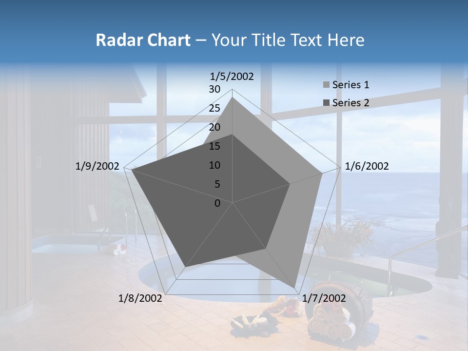 Flying Girl With Colorful Umbrella In The Blue Blue Sky PowerPoint Template