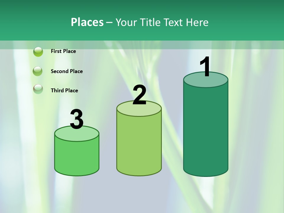 Grass And Drop PowerPoint Template
