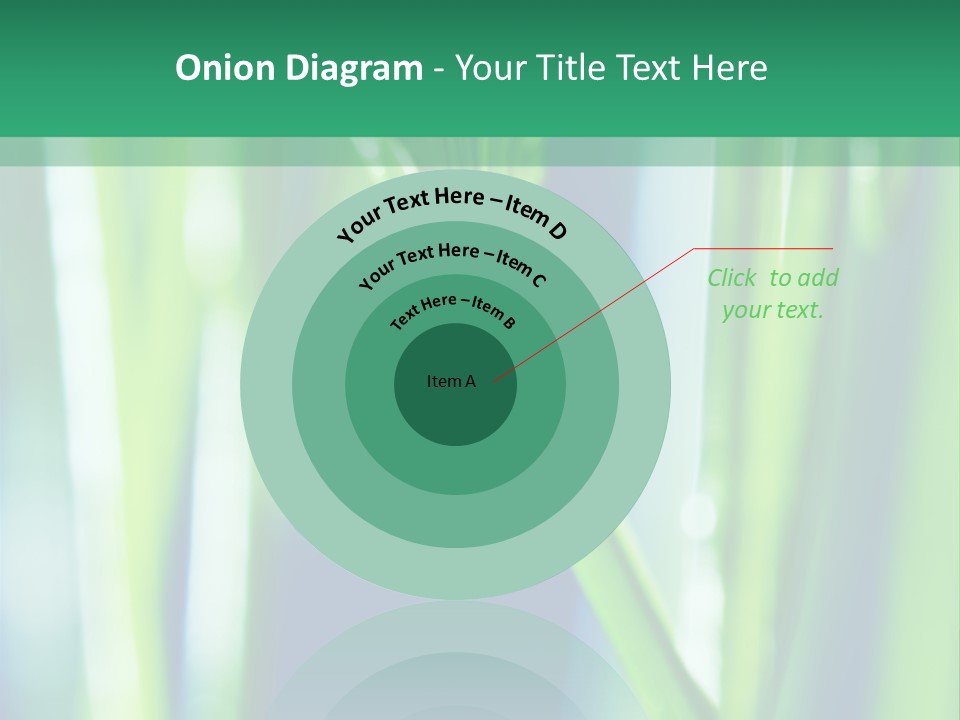 Grass And Drop PowerPoint Template