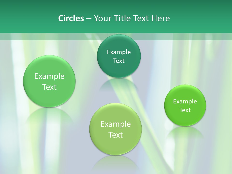 Grass And Drop PowerPoint Template