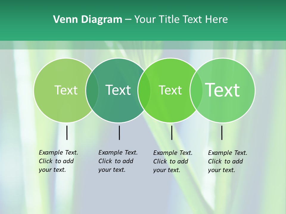 Grass And Drop PowerPoint Template