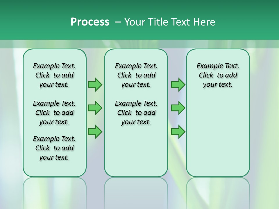 Grass And Drop PowerPoint Template