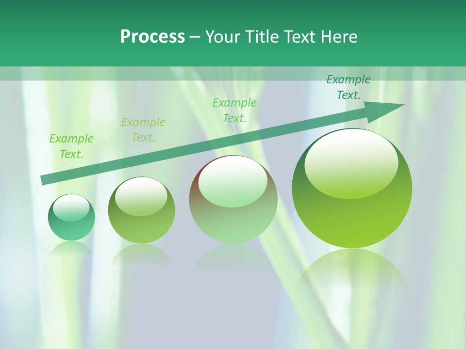 Grass And Drop PowerPoint Template