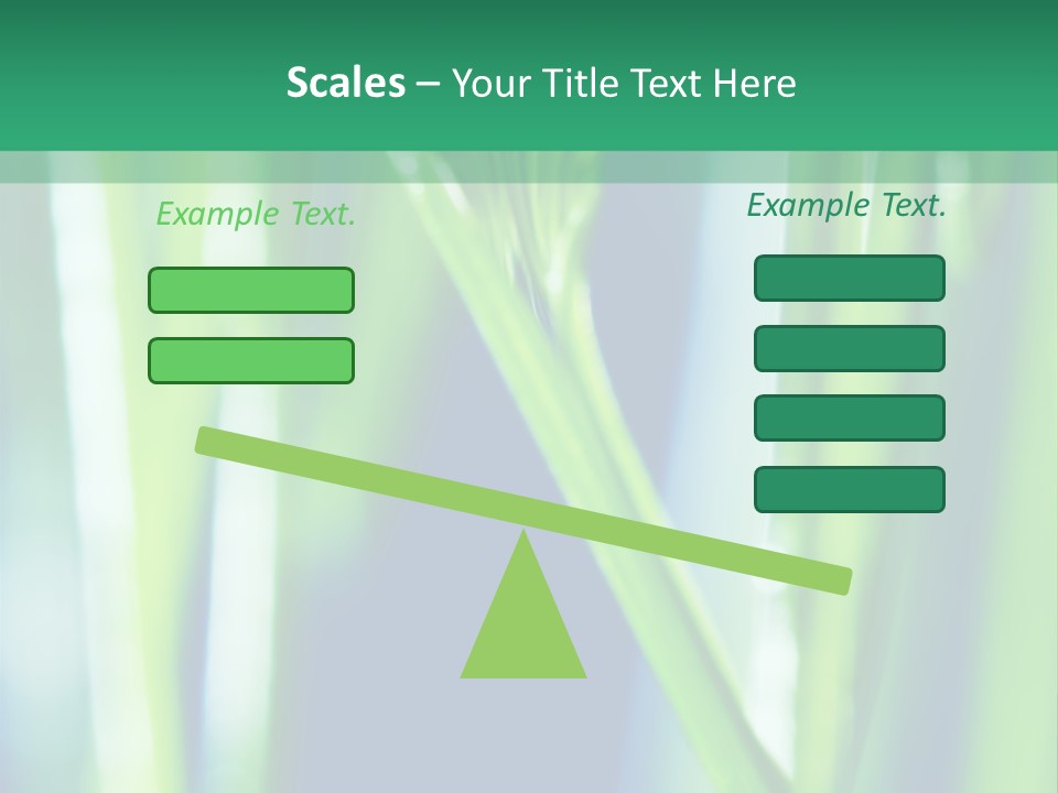 Grass And Drop PowerPoint Template