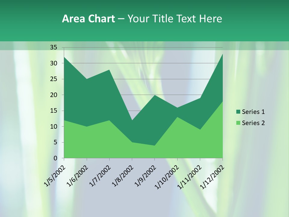Grass And Drop PowerPoint Template