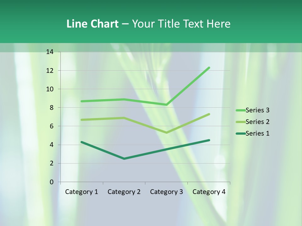 Grass And Drop PowerPoint Template