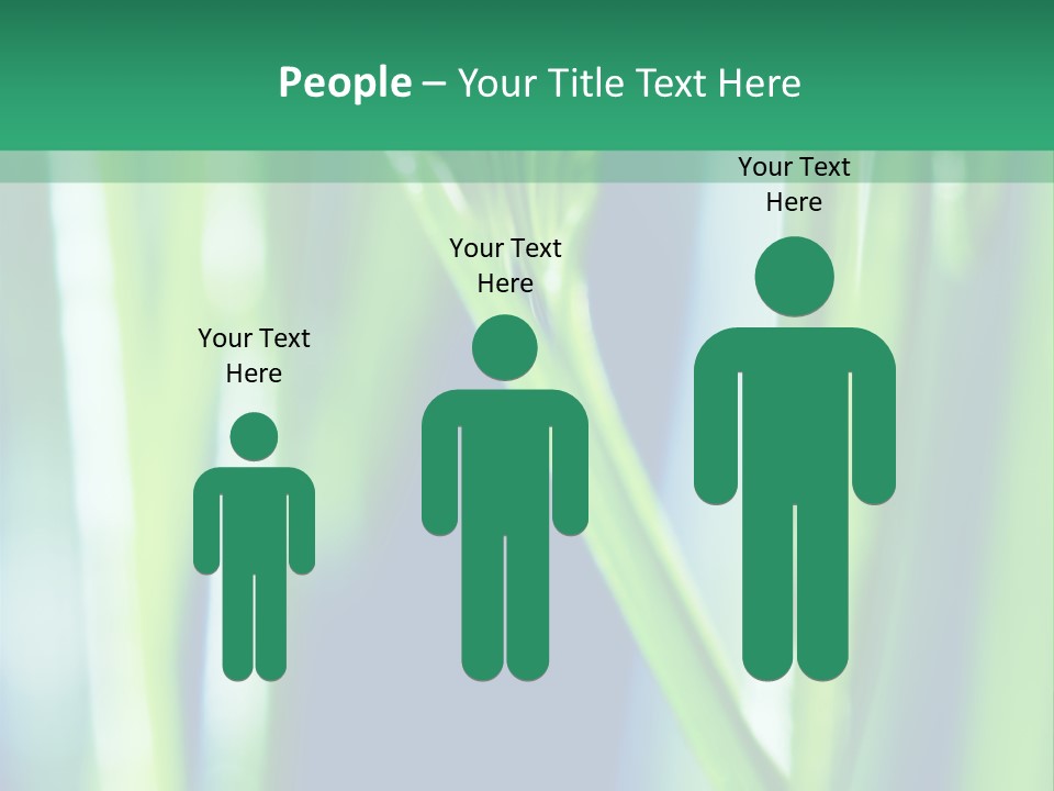 Grass And Drop PowerPoint Template