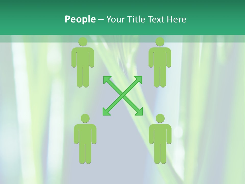 Grass And Drop PowerPoint Template