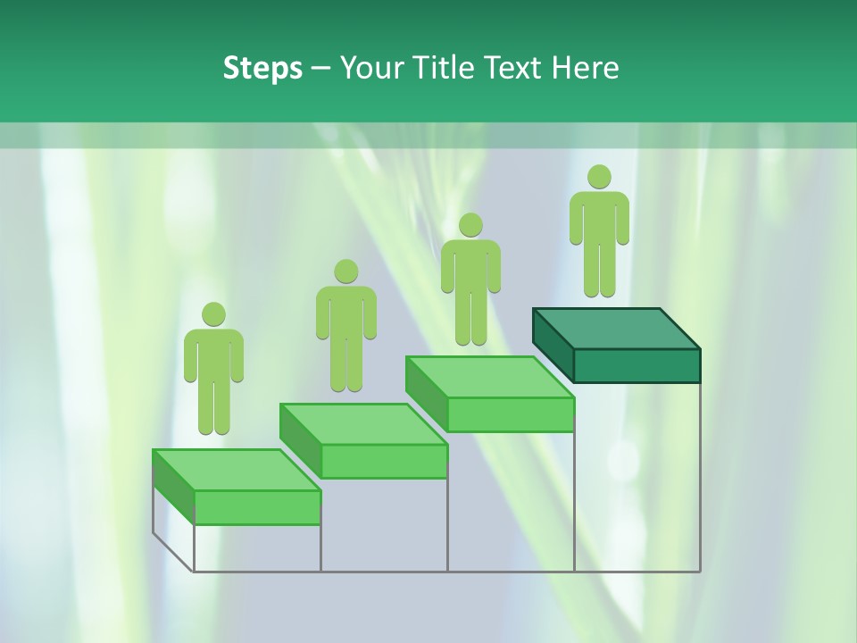 Grass And Drop PowerPoint Template