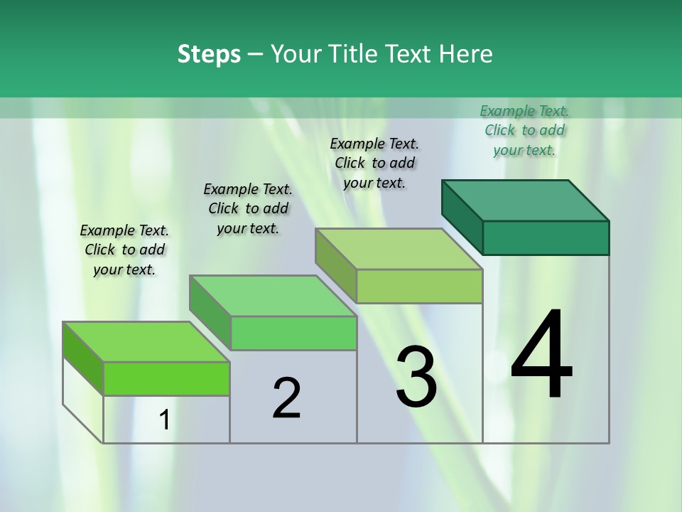 Grass And Drop PowerPoint Template