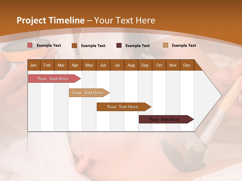 Beautiful Woman At The Spa Center For Face Care Session PowerPoint Template