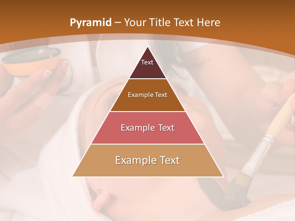 Beautiful Woman At The Spa Center For Face Care Session PowerPoint Template