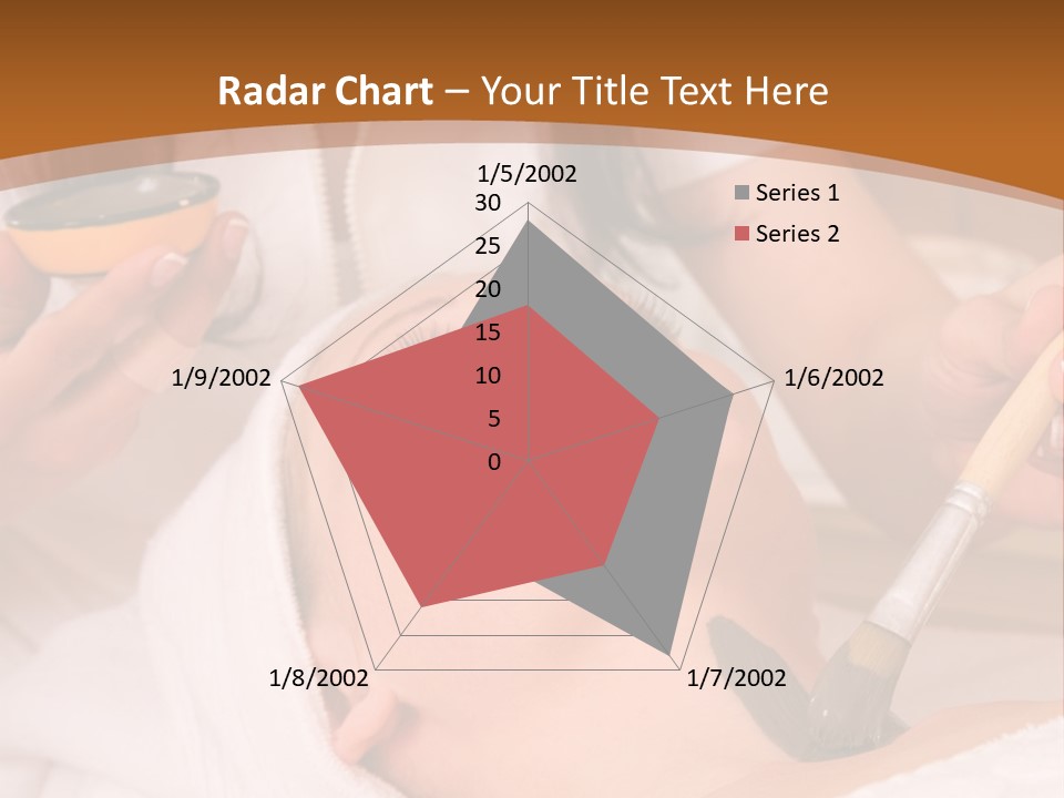 Beautiful Woman At The Spa Center For Face Care Session PowerPoint Template