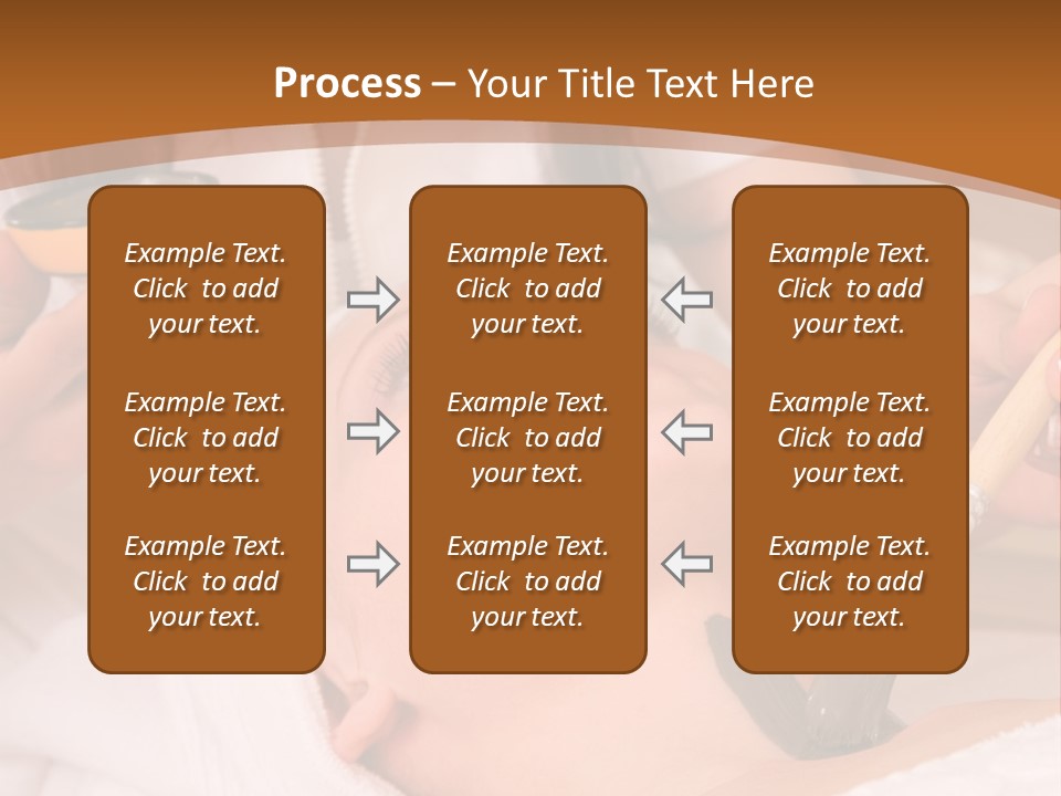 Beautiful Woman At The Spa Center For Face Care Session PowerPoint Template